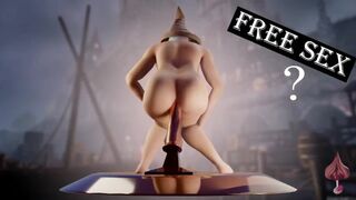 Dad's Tiny Angel wants Monster Salami In Arse