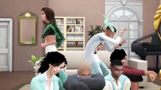 The New Prince six Ft Miley, Kendell, and Emma | Sims four Series