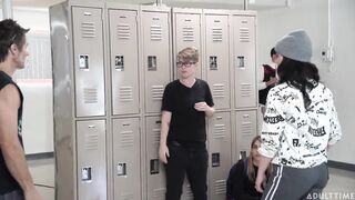 ADULT TIME- Whitney Wright BEHIND-THE-SCENES of Teen Lezzie