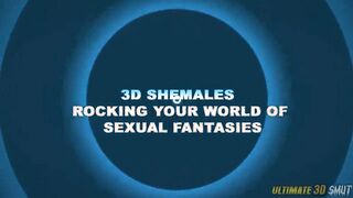 Hermaphroditism Public Threeway animated THREE DIMENSIONAL pornography toons. Outdoor hookup in Paris, just in front of the Eiffel Tower.