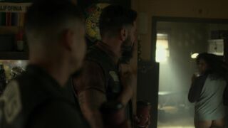 Justina Adorno,Carla Baratta - Mayans M.C. s03e01 (2021) celeb bare bosoms sequence