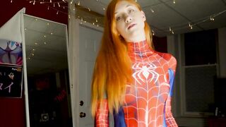 The Amazing Spider-Girl Gets Face Fucked