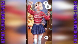 [2D Comic] X-Mas Present For Futa Gwen