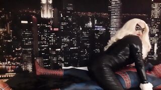 Black Cat Has A Plan To Steal Spidey's Web Fluid