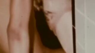 Udders Hookup and Bootie Screwing in Foamy Bathroom