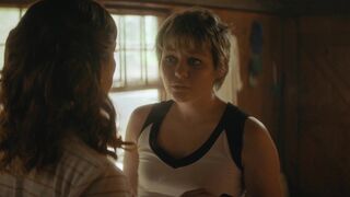 Jacqi Vene, Sadie Sink, Ryan Simpkins sexy - Fear Street Part Two 1978 (2021) all hot scenes