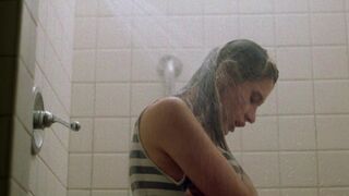 Elizabeth Kaitan, Carla Baron - Necromancer (1988) actress a topless scene from the movie