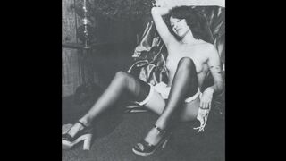 Ultra-Kinky but Cute Present PH Vintage Erotica BW