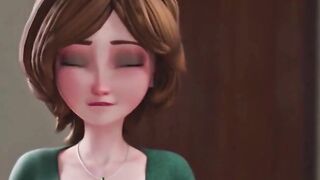 Cass Deepthroat Blowjob Cumshot 3D Hentai