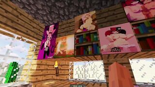 Sucked off by Jenny, then pounding her pussy from behind Minecraft - Jenny Sex Mod Gameplay
