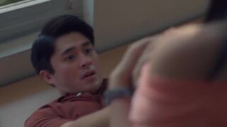 Ataska Mercado nude, Jem Milton sex - Secret Campus s01e02 (2023) erotic massage scene