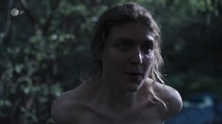 Nudity Scene From Back - Lara Mandoki naked - Erzgebirgskrimi s01e08 (2023)