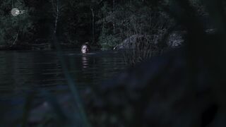 Nudity Scene From Back - Lara Mandoki naked - Erzgebirgskrimi s01e08 (2023)