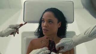 Tessa Thompson, Angela Sarafyan - Westworld s04e08 (2022) Nude Scenes