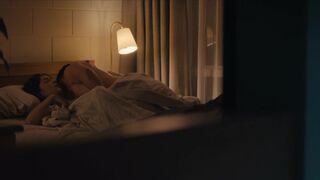Sex Scene Robyn Malcolm hot, Kirana Gaeta - After the Party s01e06 (2023)