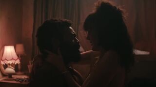 Michelle Dockery topless. This Town s01e06 (2024) Sex TV Show scene