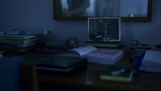 Milena Smit sexy - The Snow Girl  s01e01 (2023) Short nude scene cross-dressing