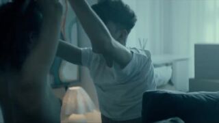 Agata Mutsenietse, Veronika Mokhireva, Ekaterina Kartashova - Staya s01e06 (2022) Topless Scene