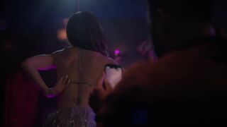 Jamie Renée Smith sexy. Grown-ish s06e11 (2024). Hot Striptease Scene