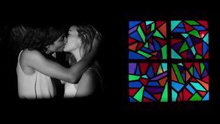 Leïla Seri, Jane Roques-Fischer - Brute Minou (2018) Lesbian Kissing and Topless