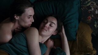 Garance Marillier nude, Julia Chiche hot, Alicia Wolf sexy - Marinette (2023) Lesbian Movie Scene