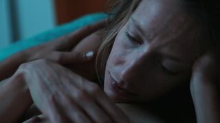 Camille Hugues topless, Chloé Renaud nude - Camille et moi (2020) Lesbian Nude Scene