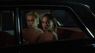 Clara Vanden Abeele, Sarah Vrignaud sexy. Lesbian Kiissing Scene "The Trailer From Hell" (2024)