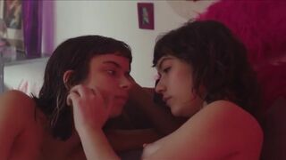 Gentle Lesbian Movie Scenes | Greta Fernandez nude, Elena Martín naked, Sònia Ninyerola, Emma Arquillué sexy - Unicorns (2023)