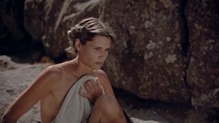 FULL FRONTAL & HOT LESBIAN KISS SCENE with Morgane Line Vallée nude, Margot Naviaux - Ondes Solitaires (2020)