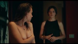 Sara Klimoska, Ana Stojanovska, Kamka Tocinovski, Simona Spirovska nude. Kaymak (2022). Nudity and Lesbian Scenes