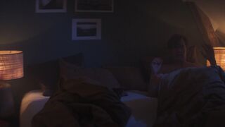 Mie Gren hot - We'll always have Paris (2021) Lesbian kiiss and Failed sex scene