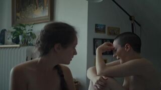 Sam Calleja, Haley Midgette nude - Heavy Petting (2021) lesbian sex movie scenes