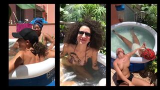 Bruna Linzmeyer nude etc. lesbian actress Uma Paciência Selvagem me Trouxe Até Aqui (2021) Explicit Lesbian Orgy