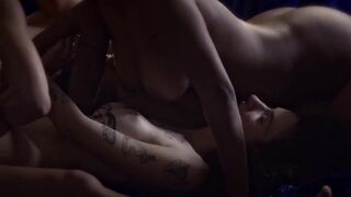 Bruna Linzmeyer nude etc. lesbian actress Uma Paciência Selvagem me Trouxe Até Aqui (2021) Explicit Lesbian Orgy