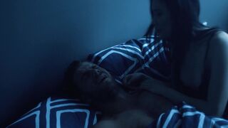 Aly Zhang sex, Alexandra Adornetto hot and Georgina Walker lesbian kiss scene. Boomerang (2018)