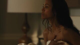 Zoe Saldana hot, Genesis Rodriguez nude, Jill Wagner nude - Lioness s02e03 (2024) hot tv show scenes