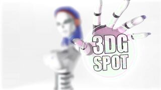 Two Busty Lesbians Try Double Dildo In A Public Store - 3D Cartoon Sex