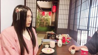 Japanese ancient tradition lonely virgin girl fuck with servant！