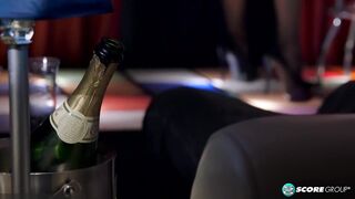 Explicit Show. Stritease Girl Naked On Stage