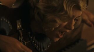 Madison Elise Rogers topless, Virginia Gardner, Isabel May nude. Retro BDSM Scene in TV Show - 1923 s02e05-06 (2025)