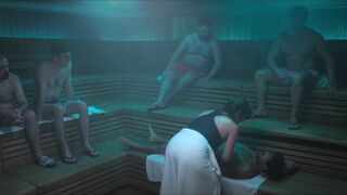 Amaia Salamanca sexy, Ana Belen Serrano hot. Funny Sex Scenes. Muertos S.L. s02 (2025)