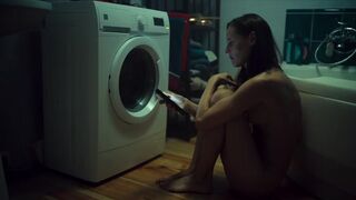 Karolina Kominek-Skuratowicz, Edyta Olszowka nude. Bathroom and Dressed Sex Scene. Strange Angels  s01e03 (2025)