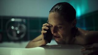 Karolina Kominek-Skuratowicz, Edyta Olszowka nude. Bathroom and Dressed Sex Scene. Strange Angels  s01e03 (2025)