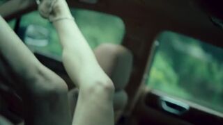 Karolina Kominek-Skuratowicz, Edyta Olszowka nude. Bathroom and Dressed Sex Scene. Strange Angels  s01e03 (2025)