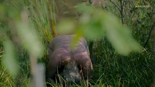 Zhanna Protsek, Marina Denisova - Tayga s01e03 (2025) Nudity Outdoors Scene