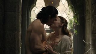 Harriet Slater hot sex scene. TV Show - Outlander Blood Of My Blood (2025)