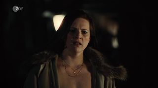 Anne Weinknecht Topless, Totaly Nude, Shaved for TV series 'Kommissarin Heller'