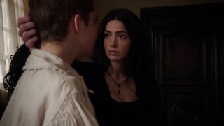 Azure Parsons, Janet Montgomery, and other - Salem s01e05 (2014) celeb sexy