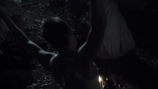 Azure Parsons, Janet Montgomery, and other - Salem s01e05 (2014) celeb sexy