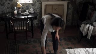 Katherine Waterston - The Third Day s01e02 (2020) Naked actress in a TV movie scene